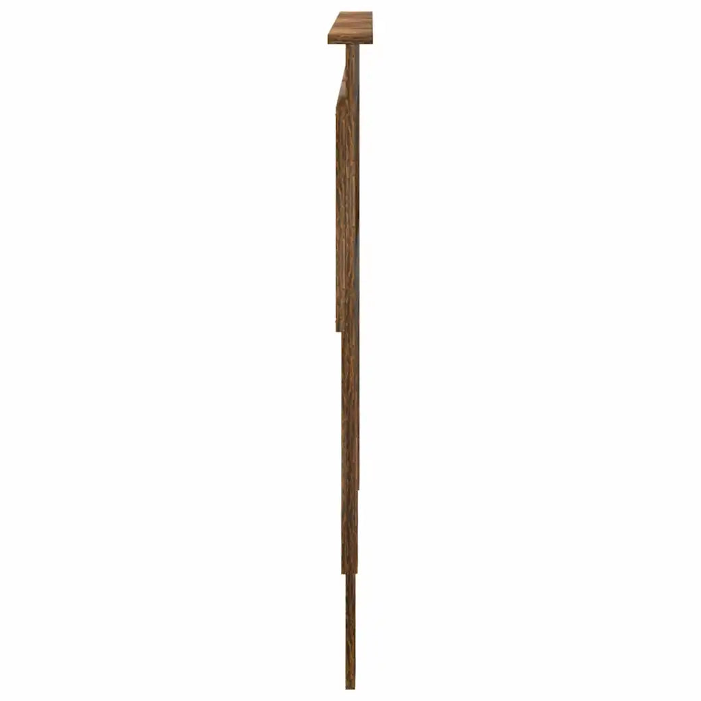 Testiera-Testata-Testiera Decorativa Rovere fum¨¦ 120 cm Legno multistrato 975415