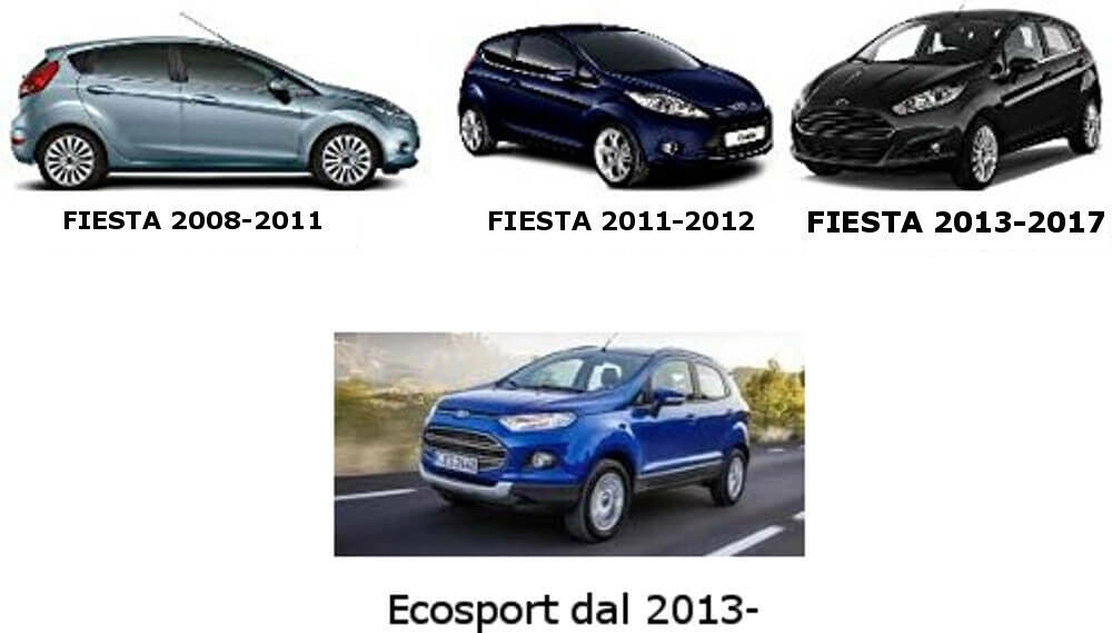 RIGUM900842 , Ford Fiesta Mk7 dal 2008-2011 , Ford Fiesta Mk7 dal 2011-2012 , Ford Fiesta Mk7 2013-2017 , Ford  Ecospor