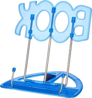Sedile per libri - regolabile senza gradino - blu - plastica - maniglia verniciata