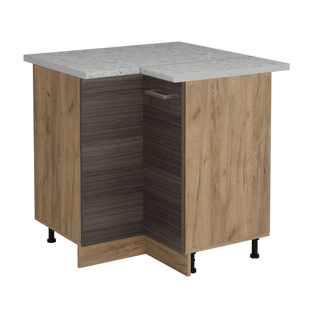 Vicco Mobile ad angolo cucina Grigio nobile 75.6 cm PL Marmo