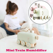 Mini diffusore di aria umidificante USB Diffusore di aromaterapia per oli essenziali 300ml - Verde