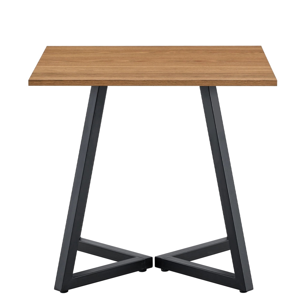 Tavolo da Pranzo Quadrato per 4 Persone ¨C Xylo ¨C 80x80 cm, Metallo, Moderno