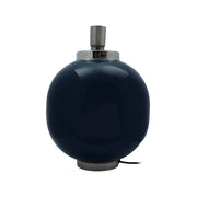 Lampada da tavolo Art Deco 100 blu scuro e argento