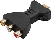 Adattatore HDMI a AV - 3RGA - Maschio a Femmina 1080P - RGB per Convertitore Component RCA