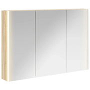 Mobiletto per specchio da Bagno | Armadio da bagno Rovere Sonoma