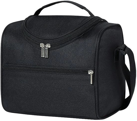 Borsa isolata - Borsa con manico e cinghia per spalla, impermeabile e facile da pulire, ideale per lavoro, scuola e picnic - 6L