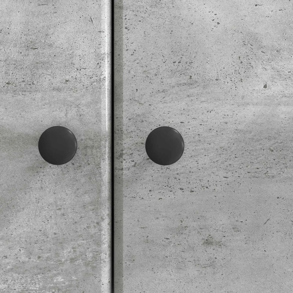 Credenza Grigio Cemento 66 x 34,5 x 90 cm Legno ingegnerizzato