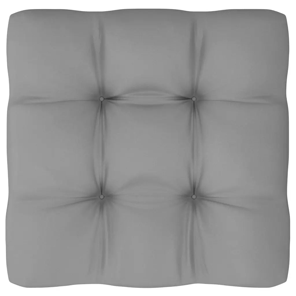Set Salotto Giardino 10pz Cuscini Antracite Legno Massello Pino 3076969
