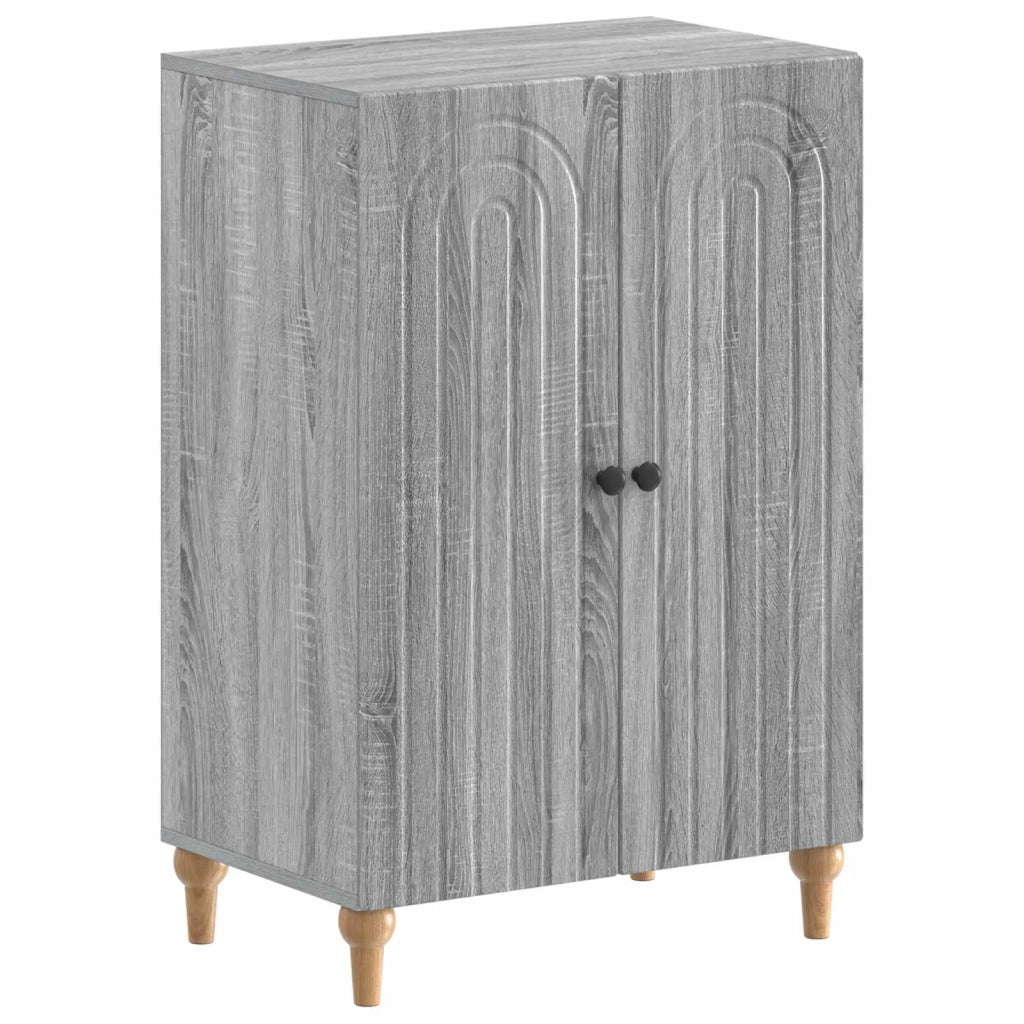 Mobile per scarpe ALKMAAR 59,5 x 39,5 x 90 cm Sonoma grigio 896211
