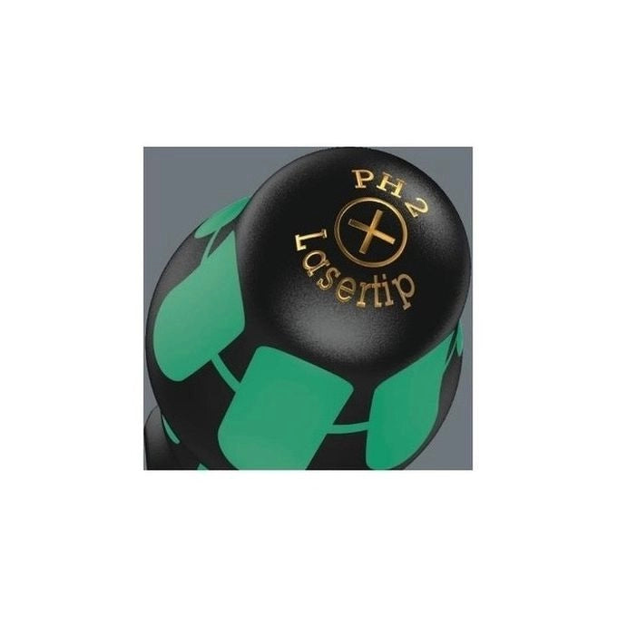 Wera 05051011001 Kraftform Plus Set di 12 cacciaviti con impugnatura ergonomica Kraftform Plus tecnologia Lasertip e sistema Take it easy colore Nero