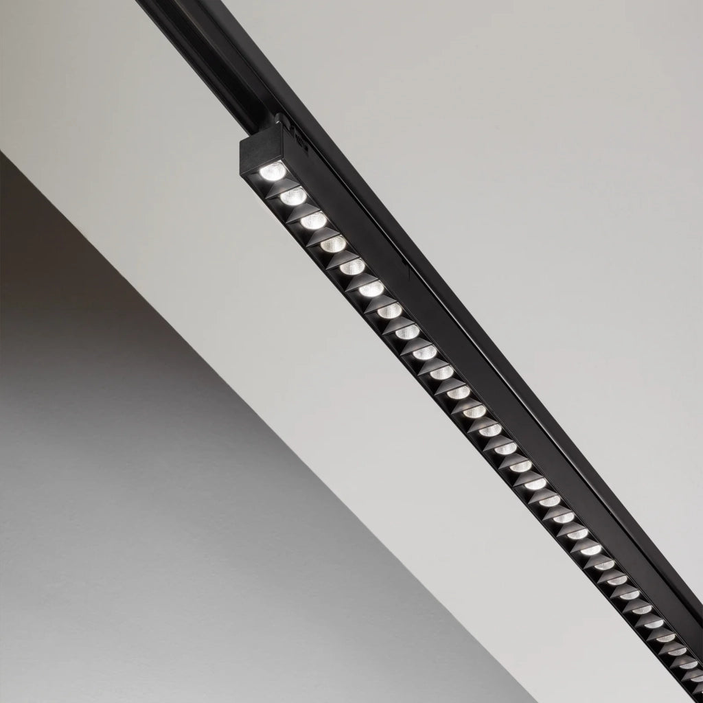 Faretto Binario Display 1 Luce Led Integrato Bianco 14W Ip20