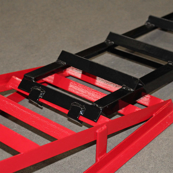 Prolunghe per rampe di carico 2x400kg Estensioni per rampa carrabile auto 650x195mm Acciaio