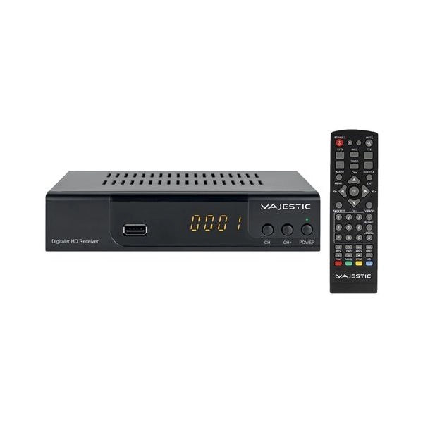 Decoder majestic 100675 dec 675 hd usb black
