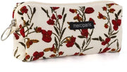 Etui Retrostillico per Penna e Make-up - Corduroy - Peso Leggero - 20 x 7 x 4,5 cm - Elegante e Funzionale - Otre Penna