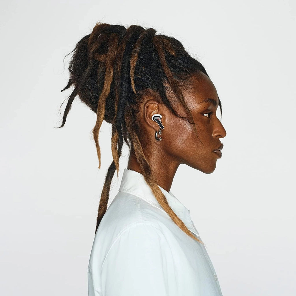 Nothing Ear (Stick) - Auricolari senza fili, design ergonomico e confortevole, driver dinamico personalizzato, tecnologia Clear Voice, controlli per gesti, 4.4 g, Bianco
