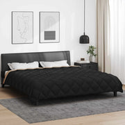 Duvet Invernale Nero e Talpa 240 x 260 cm Microfibra