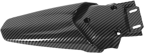 Guardapozza posteriore per biciclette in look a carbonio