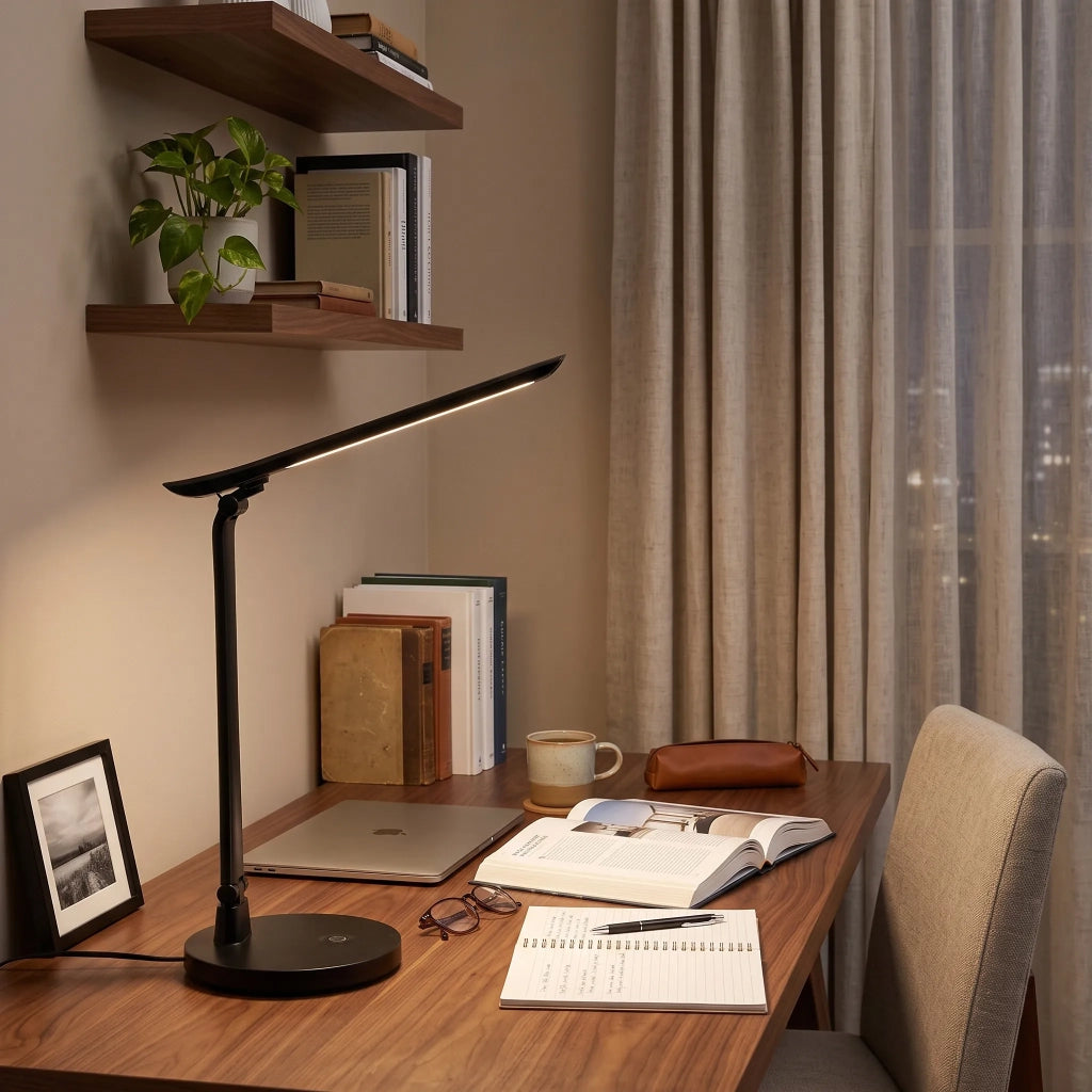 Lampada Da Scrivania Jnh048-t Black