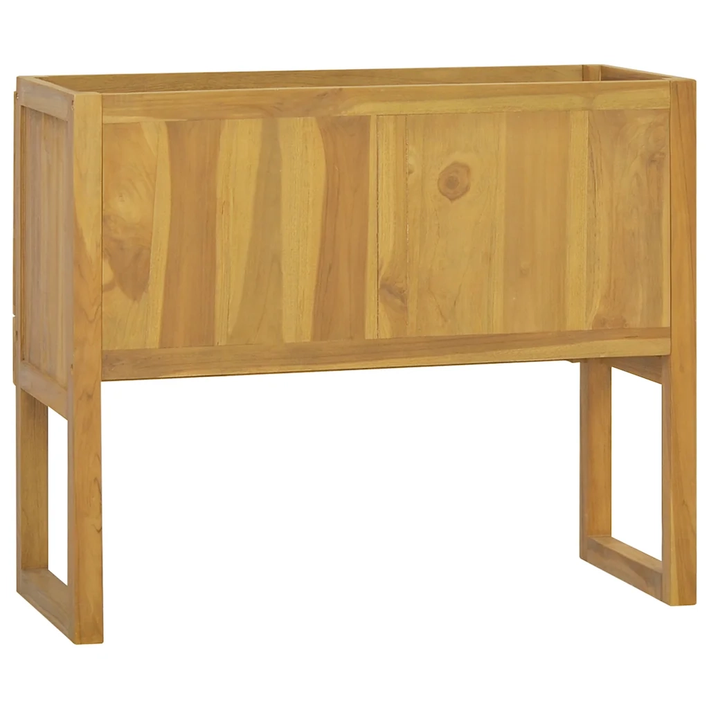 Mobile da Bagno | Armadio da bagno 90x40x75,5 cm in Legno Massello di Teak