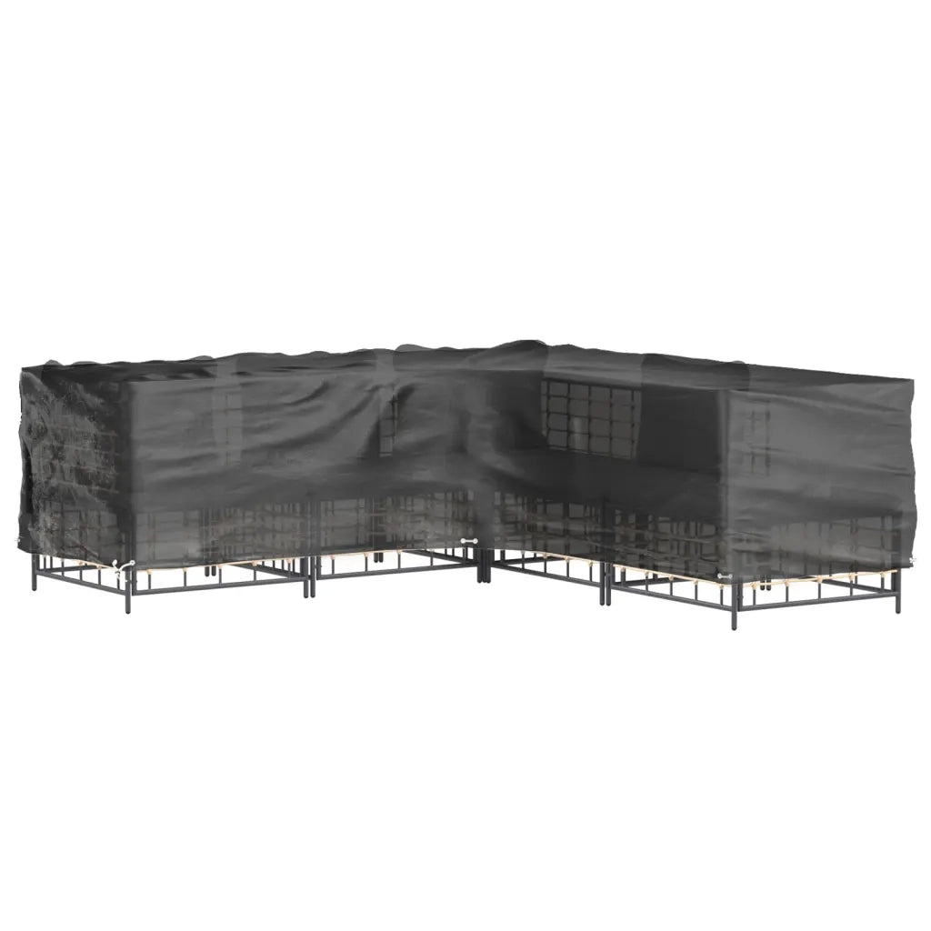 Copertura Mobili da Giardino a L 16 Occhielli 250x250x70 cm 319317