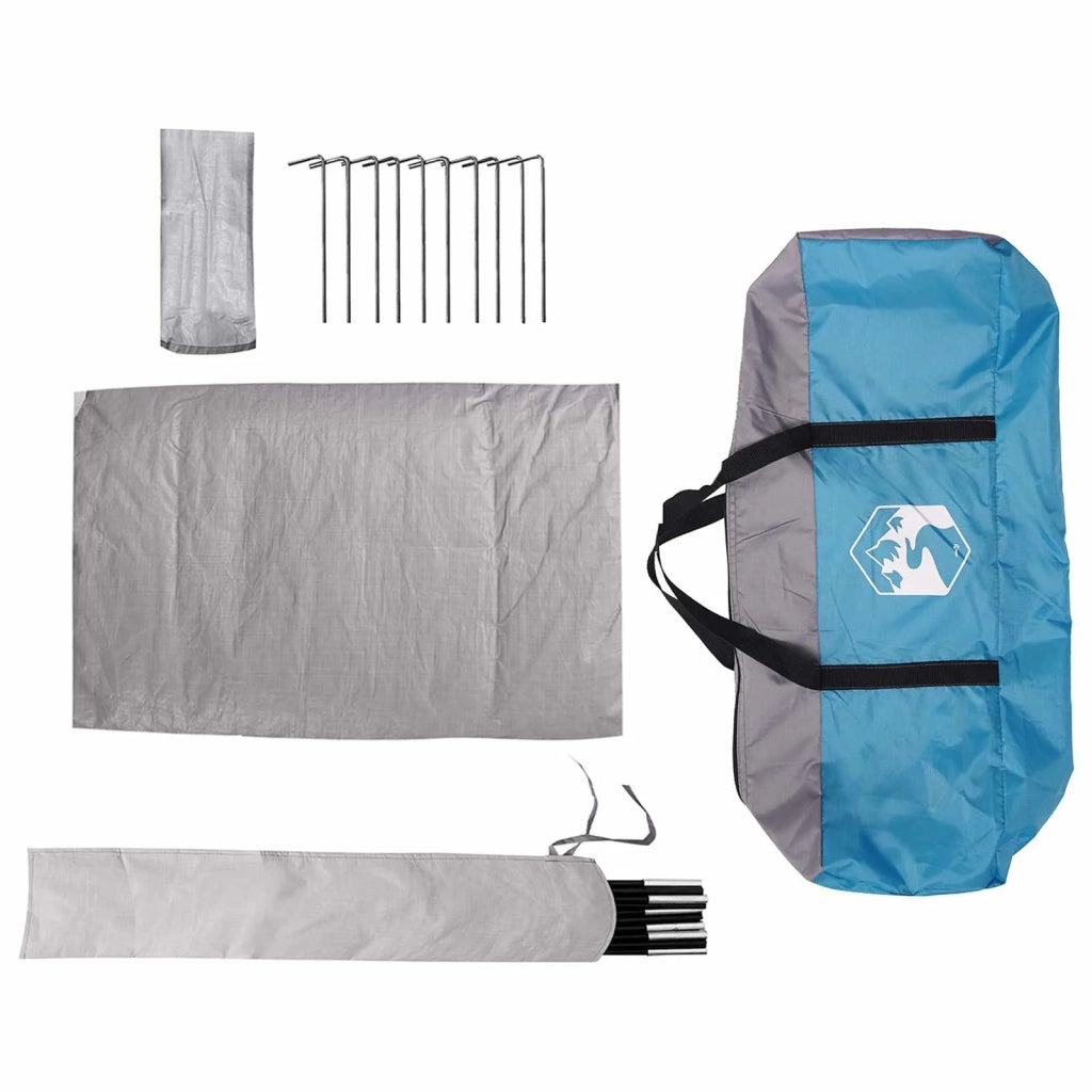 Tenda Party Blu 4 persone Poliestere 185T con rivestimento PU 42017446