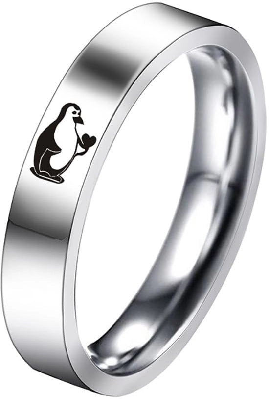 Anelli di Fidanzamento di Alta Qualità - Set di Anelli di Matrimonio - Anelli Corrispondenti - Acciaio Inossidabile - Ipoadregeggeno - Disegni Eleganti