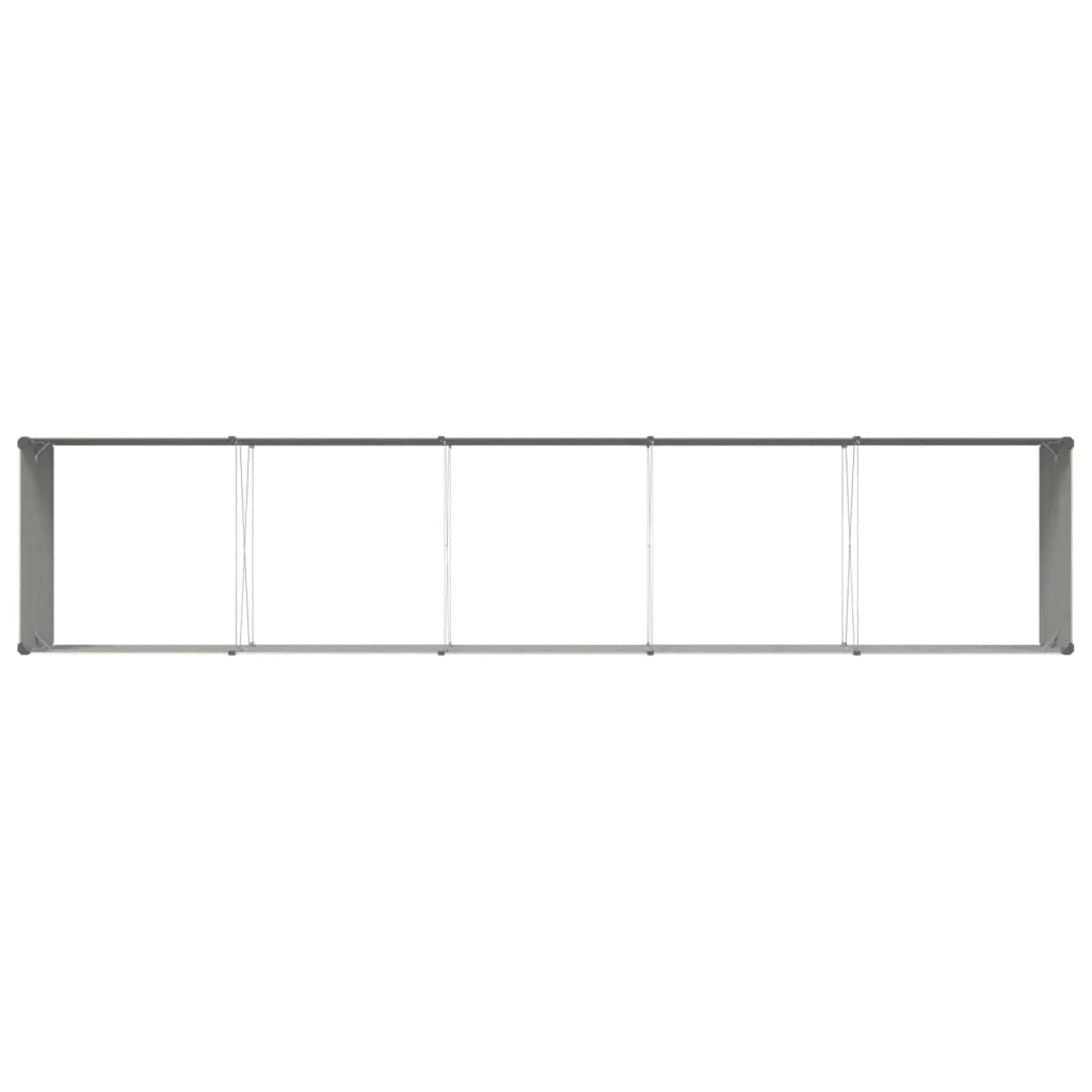 Fioriera Avorio 480 x 100 x 45 cm Acciaio zincato 42018121