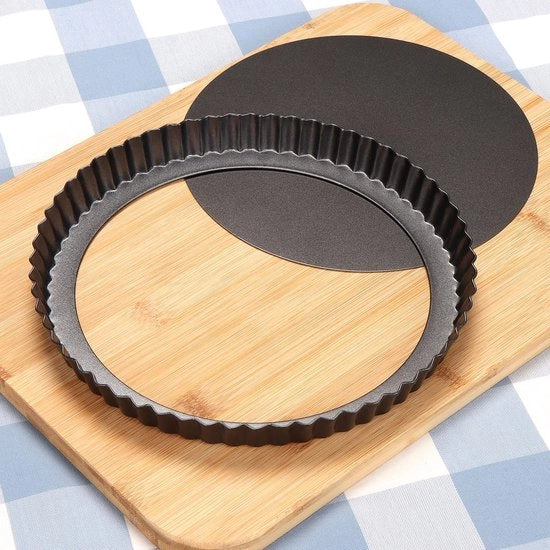 Torta a forma rotonda 30 cm con fondo rimovibile