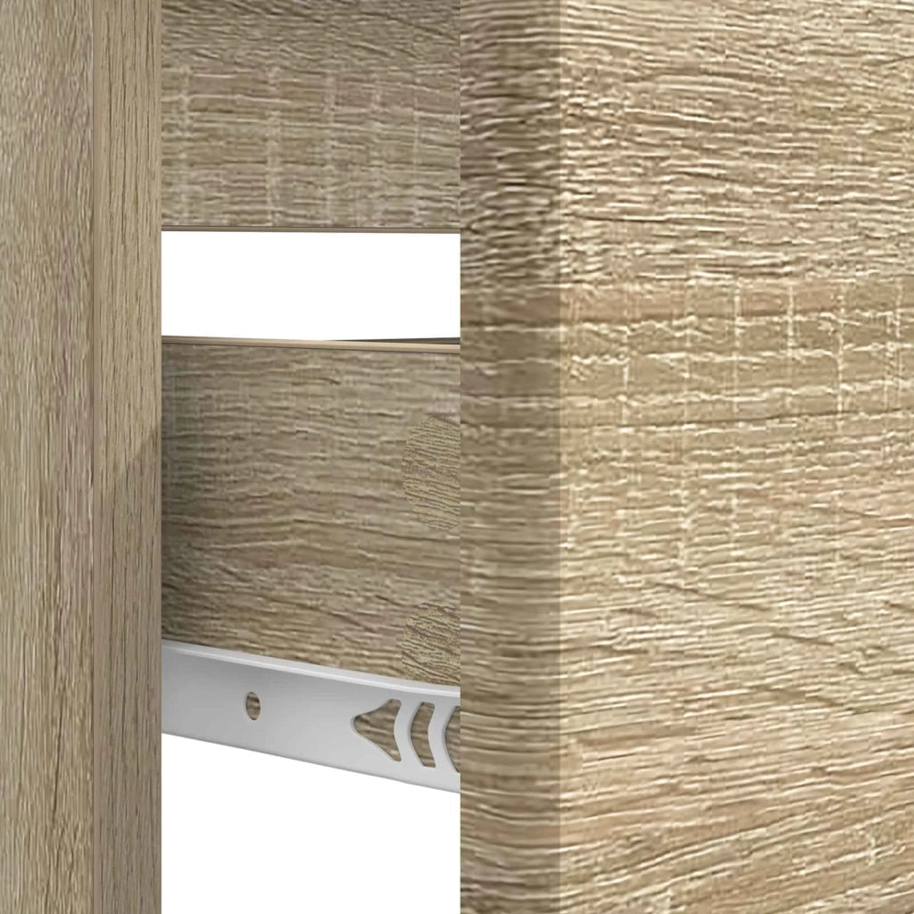 Armadio per Lavabo da Bagno BREDA Rovere Sonoma 82 x 41 x 59 cm 897457