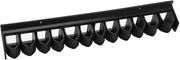 Organizzatore per Fruste - Supporto Orizzontale per Parete - Custodia per Fruste - Organizzatore per 12 Fruste - Materiale Resistente in Plastica - Facile da Montare - Frustiera per Parete
