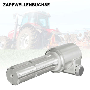 Boccola albero cardanico 160 mm Attacco albero scanalato 1 3/8" 21D Albero uscita 1 3/8" 6D Trattore