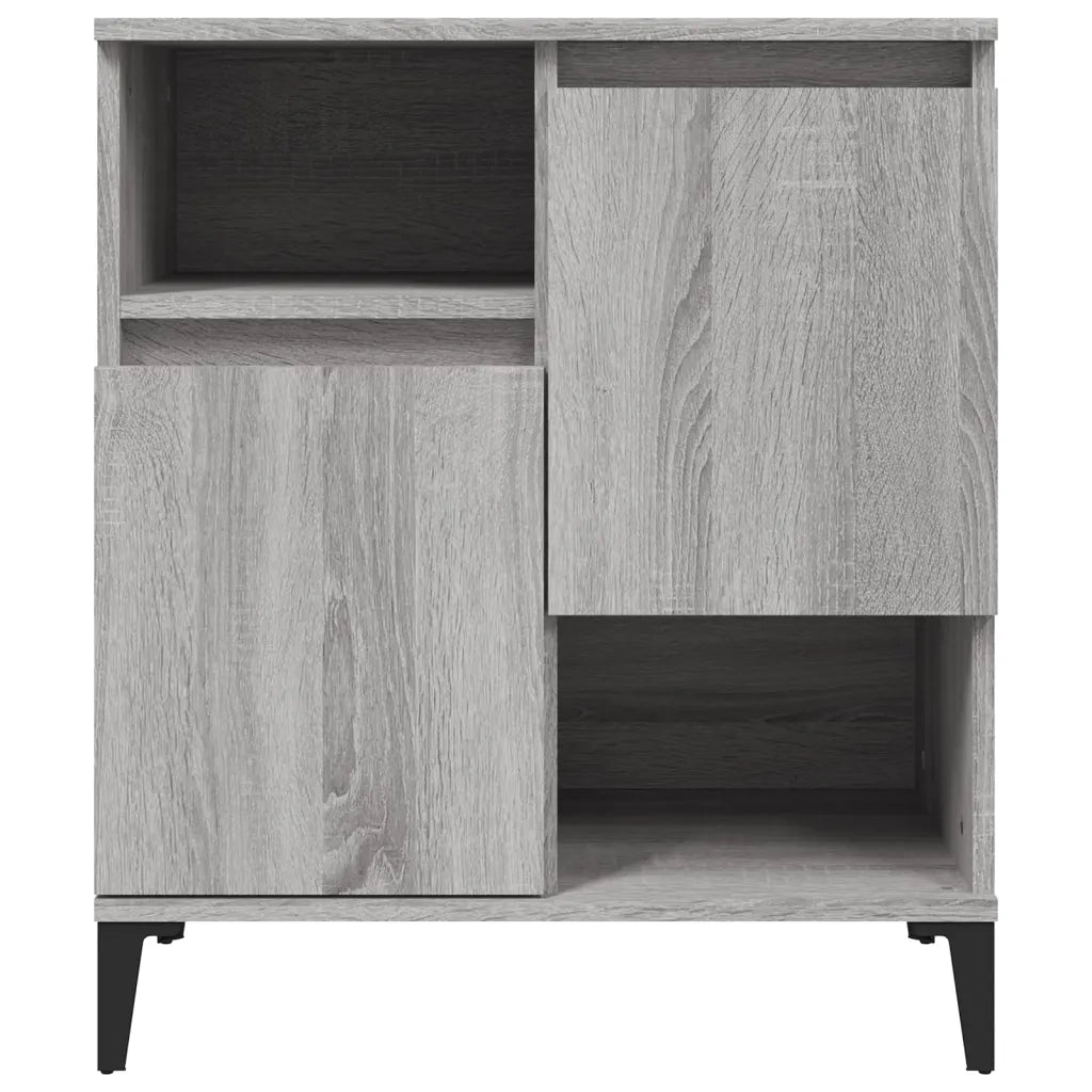 Credenza-Buffet-Armadio da cucina Grigio Sonoma 60x35x70 cm in Legno Multistrato 683563