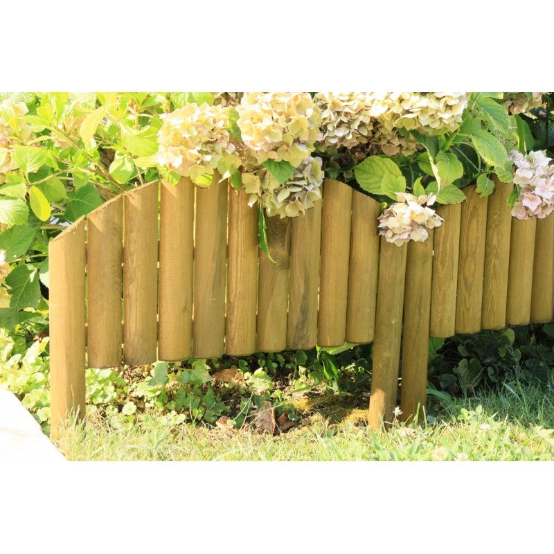 Mini recinzione Procida 30/40x55 cm - Confezione 5 pz - Verde naturale