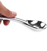 Schiappa per ghiaccio, rivestimento antiscivolo, manico in gomma, 19 cm, nero