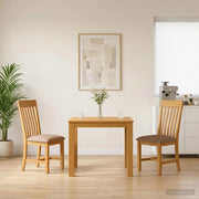 Set da pranzo 3 pz Grigio Legno di Quercia Massello 3430320