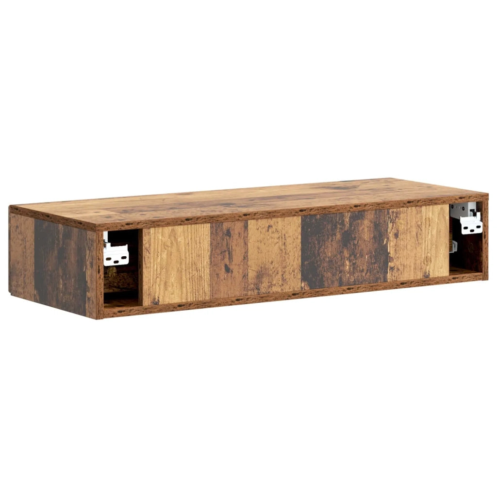 Tavolino da Parete Laterale Legno antico 87,5 x 34,5 x 17 cm 898163