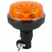 LAMPEGGIANTE GIROFARO 8 LED 12-24V BASE FLESSIBILE 12W MACCHINE AGRICOLE AMA 55403