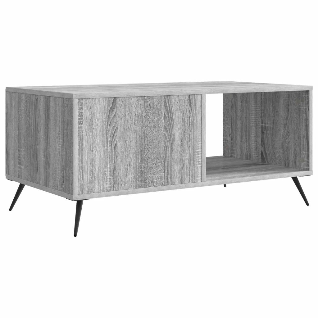Tavolino da salotto Grigio Sonoma 90 x 50 x 40 cm 895651