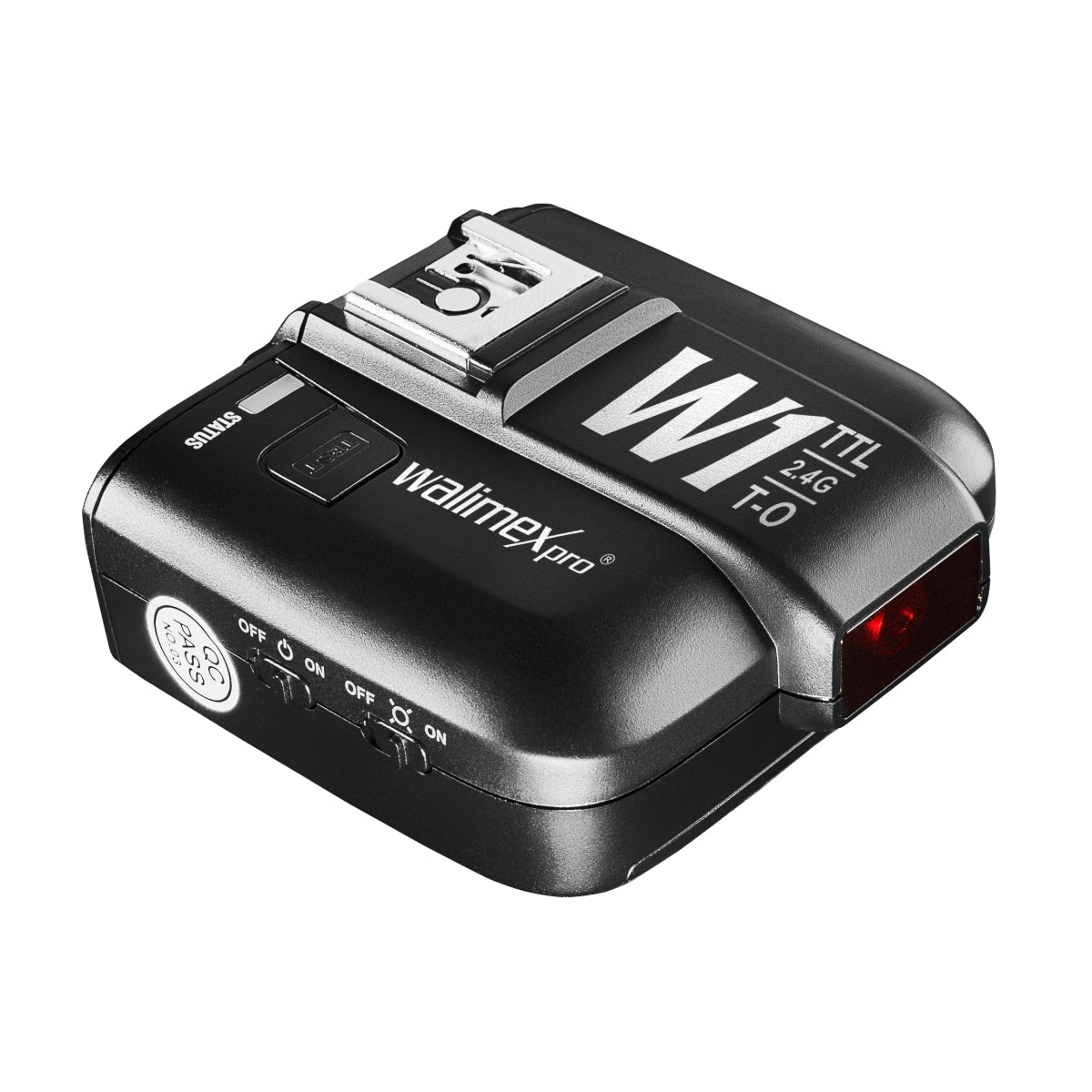 radio trigger TTL T-O per flash con sistema di ricezione W1, 3 f-stop