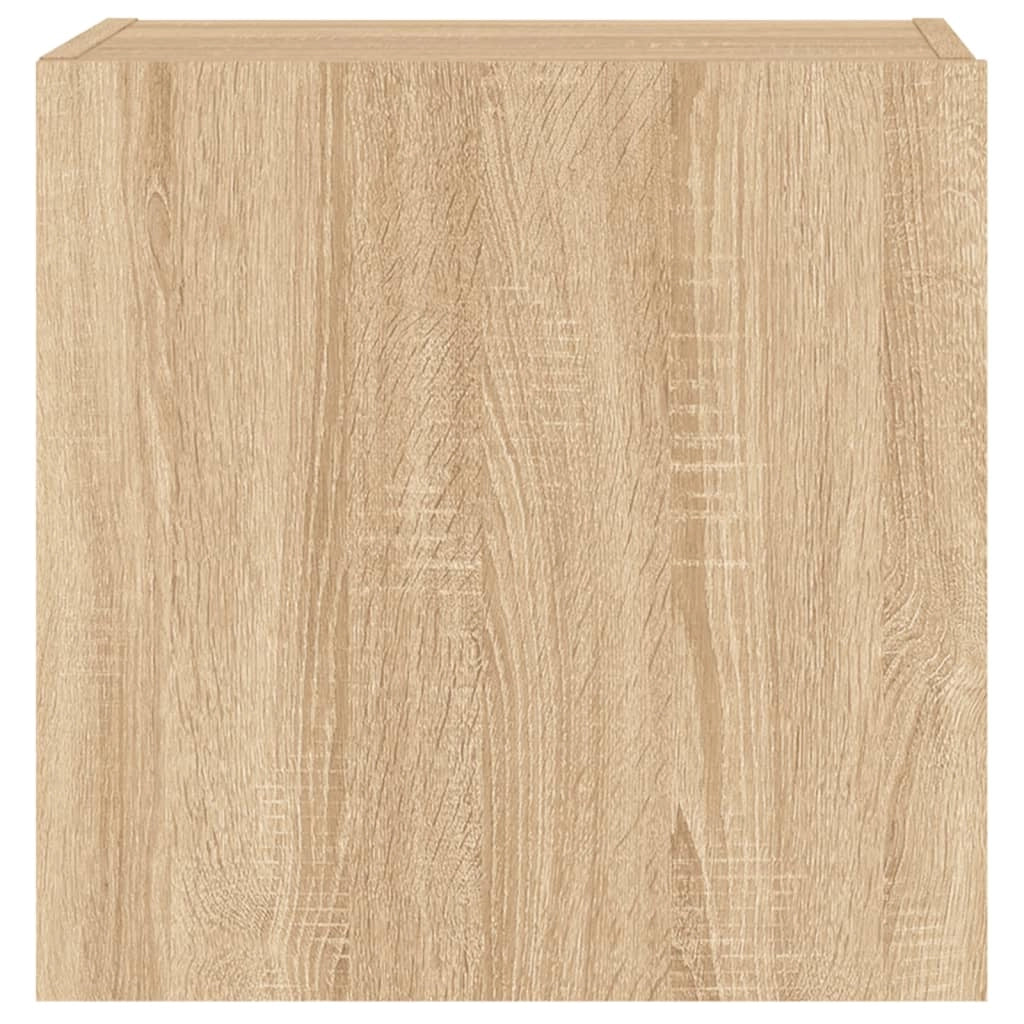 Mobile TV multimediale mensola TV mobile TV sala da pranzo soggiorno camera da letto a parete rovere Sonoma 40,5 x 30 x 40 cm legno ingegnerizzato marrone 02_0028157