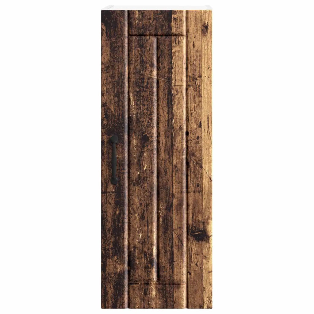 Pensile da cucina | Armadietto a muro LUCCA 2 pz Legno antico 30 x 31 x 80 cm