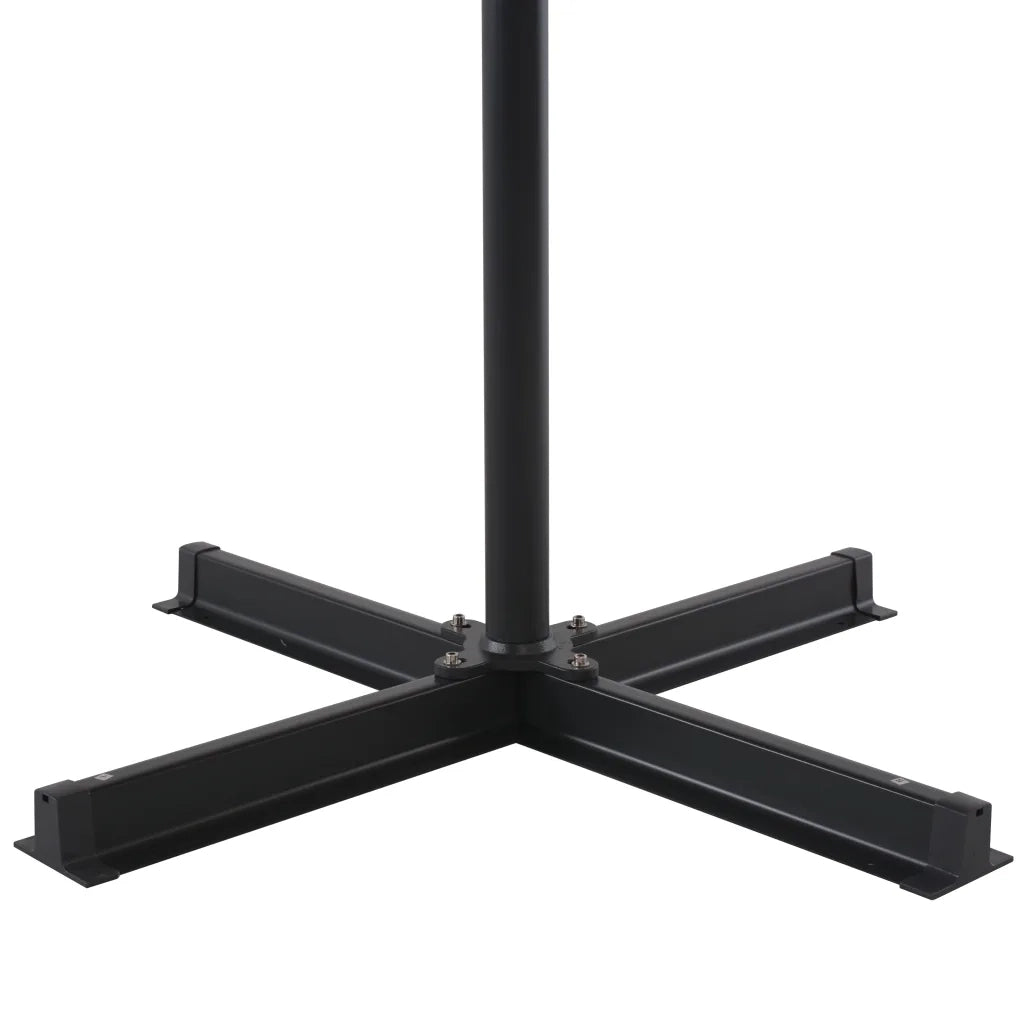 Ombrellone da Esterni con Base Portatile Antracite