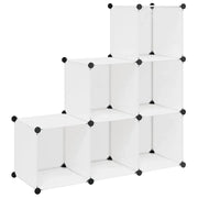Armadio Salvaspazio a Cubo con 6 Scomparti Bianco cod mxl 43039