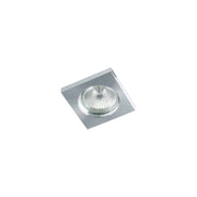 Faretto incasso soffitto Italux Brenda quadrato satinato GX5.3
