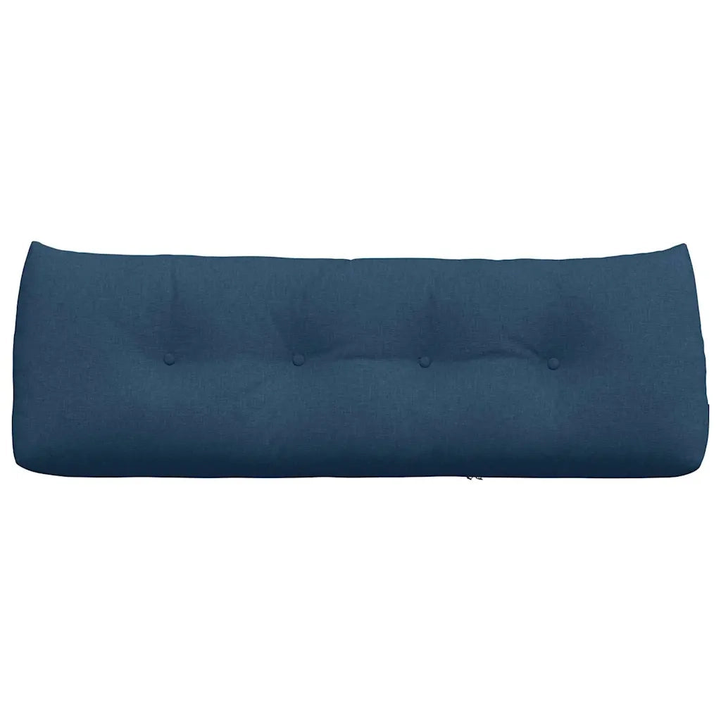 Cuscino per Schiena Blu 140 x 24 x 50 cm Tessuto
