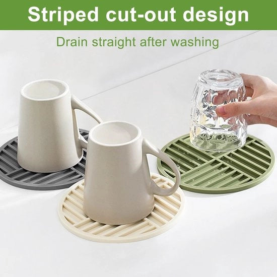 Impianto di supporto termoresistente - Impianto di supporto per vasi - Pannello di supporto termoresistente multifunzionale - Antiscivolo - Duraturo, 16 cm, Set da 3 - Pannelli di supporto per vasi