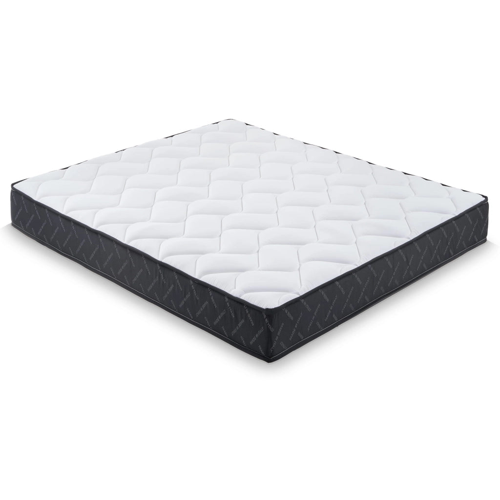 Materasso 140x190 cm in Memory Foam, Doppio Comfort H2/H3, H16 cm Rivestimento Sfoderabile, 7 Zone, 100% Made in Italy
