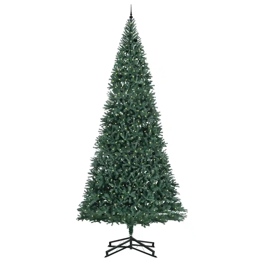 Albero di Natale Artificiale Pre-illuminato con Set di Palline 3394843