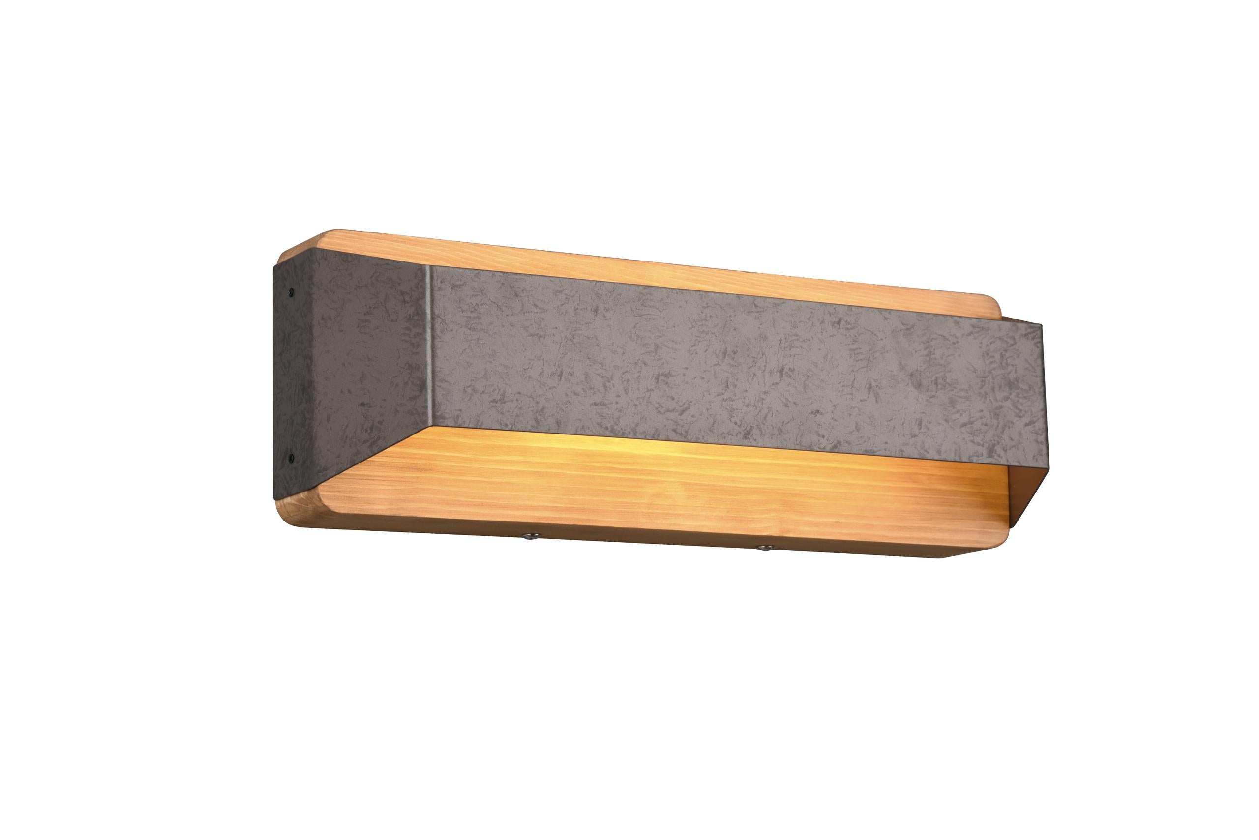 Applique da Interno a led in Metallo Nickel Anticato