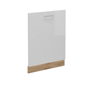 Pannello frontale R-Line Bianco lucido/Rovere dorato 60 cm senza piano di lavoro Vicco